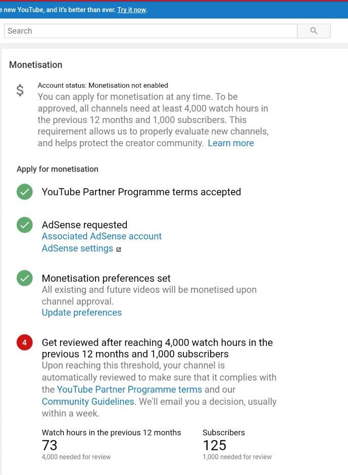 YouTube New Monetisation Rule 2018 Need 1000 Subscribers 4000 Watch-hours