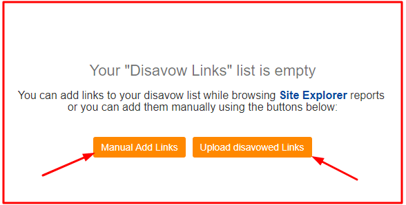 Adding disavow links in Ahref Okey Ravi