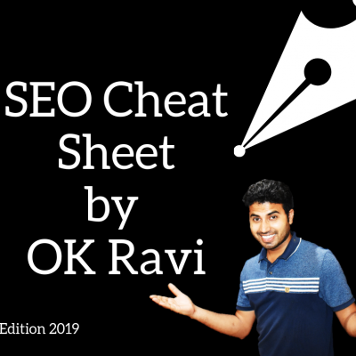 SEO Cheat Sheet By Okey Ravi Free Download