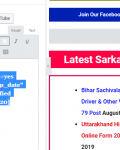 Creating Latest Category Post Section like Sarkari Results