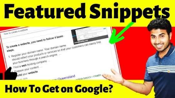 Featured Snippets - How to get it on Google